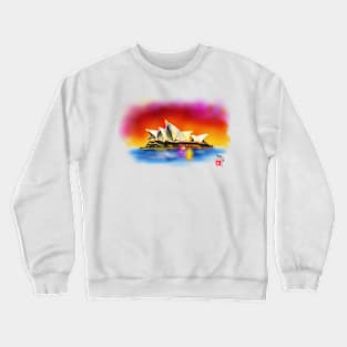 Sydney Opera House Sunset Crewneck Sweatshirt